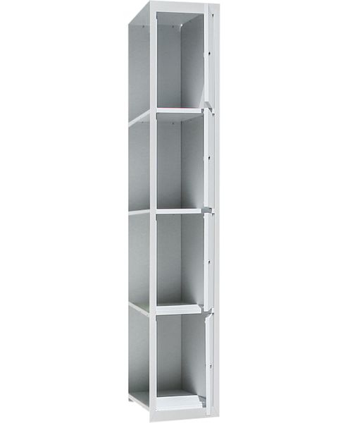 Ячеечный приставной шкаф без 1 стенки ШО-300/1-4пр. уп 9093 фото